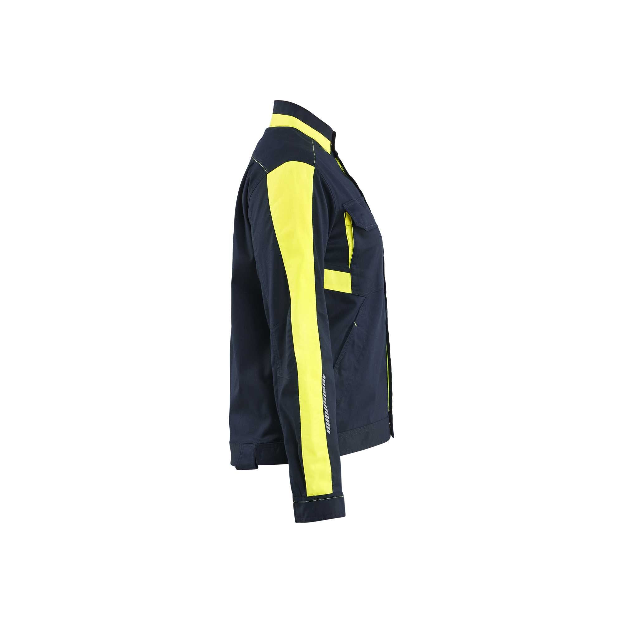 BLAKLADER 44431832 Women’s Industry Jacket Stretch Hi Vis Reflective Work Jacket WOMEN - Stretch